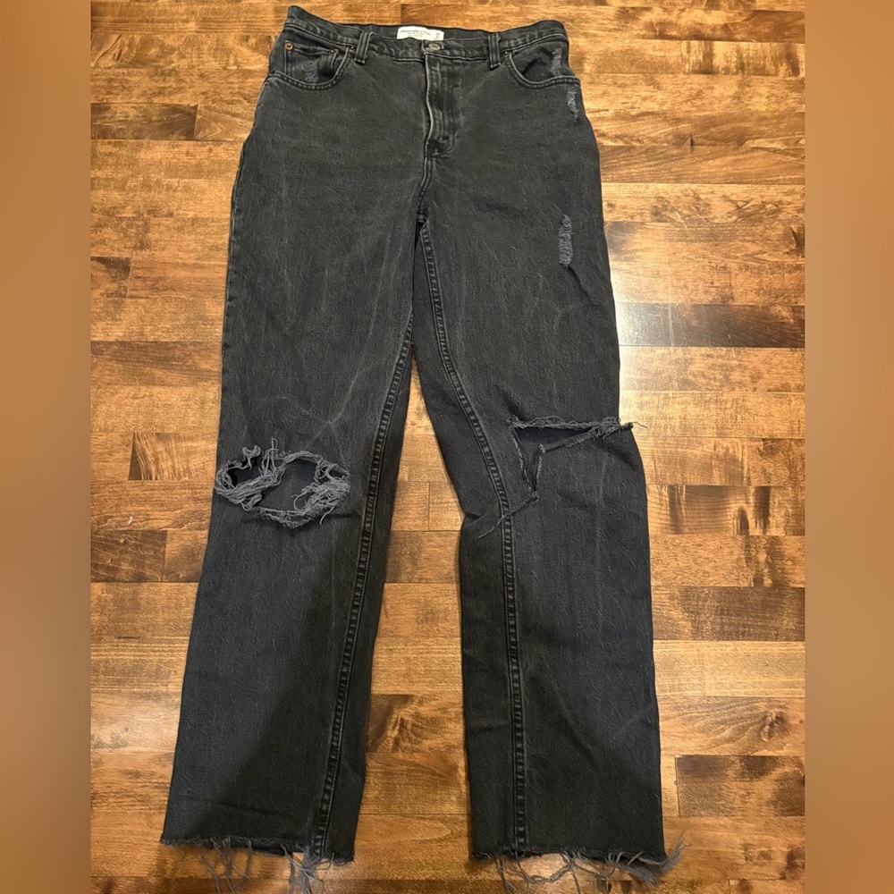 Cute black jeans from Abercrombie and Fitch